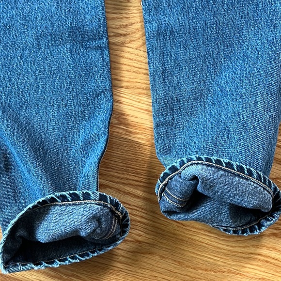 NWT AGolde 90’sPinch Waist High Rise Straight Size 24 - Picture 17 of 17